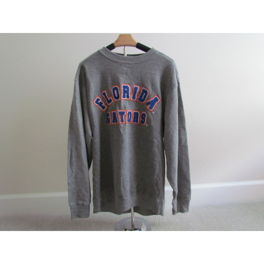 Cadre Florida Gators Sweatshirt Size M Gray Embroidered NCAA Collegiate Pullover